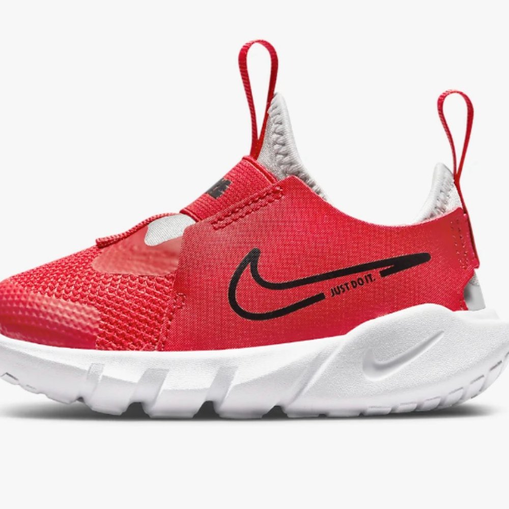 Nike Flex Runner 2 (TDV)  Size 9c University Red/Black